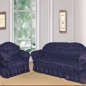 Elastic Sofa Cover for 1 seater , 2 Seater , 3 Seater , 5 Seater , 6 Seater and 7 Seater Blue Colour