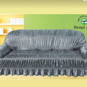 Elastic Sofa Cover for 1 seater , 2 Seater , 3 Seater , 5 Seater , 6 Seater and 7 Seater Grey Colour