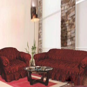 Elastic Sofa Cover for 1 seater , 2 Seater , 3 Seater , 5 Seater , 6 Seater and 7 Seater Maroon Colour