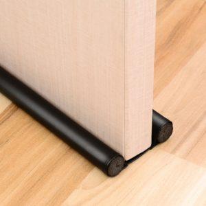 Door Draft Stopper Black 29″-35″