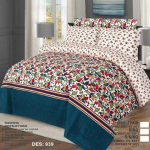 3 Piece Double Bed Sheet King Size
