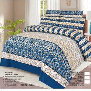 3 Piece Double Bed Sheet King Size